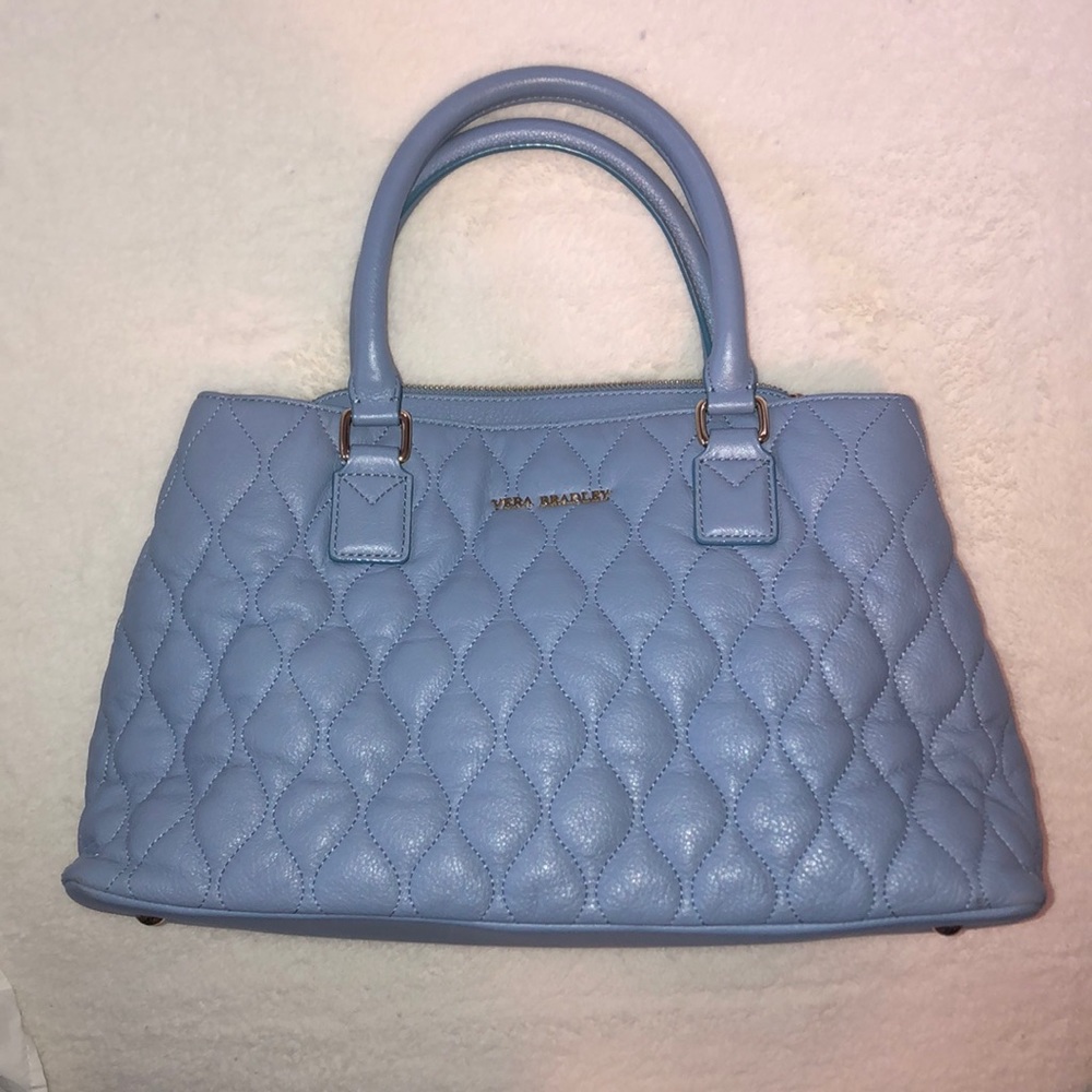 Vera Bradley quilted leather purse style Emma